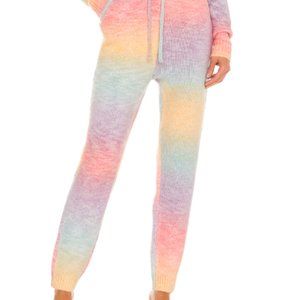 Frankies Bikinis - Frank Knit Sweatpants - Cotton Candy